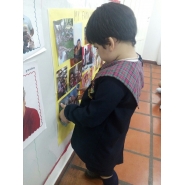 Trabajitos sobre la familia en Ingles con Salita de 5 años